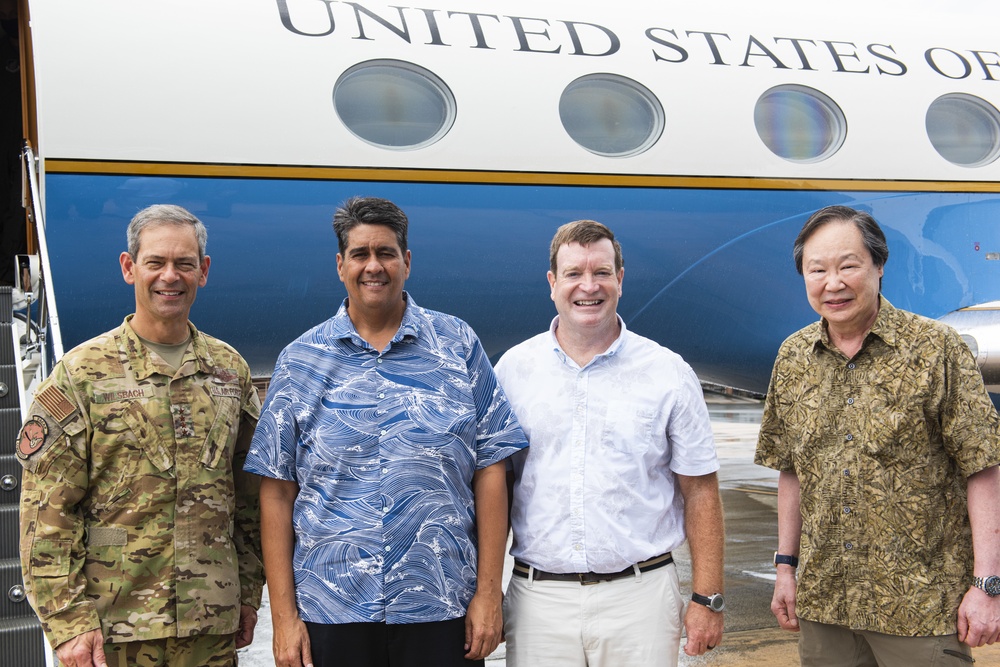 Pacific Air Forces Commander Visits Palau