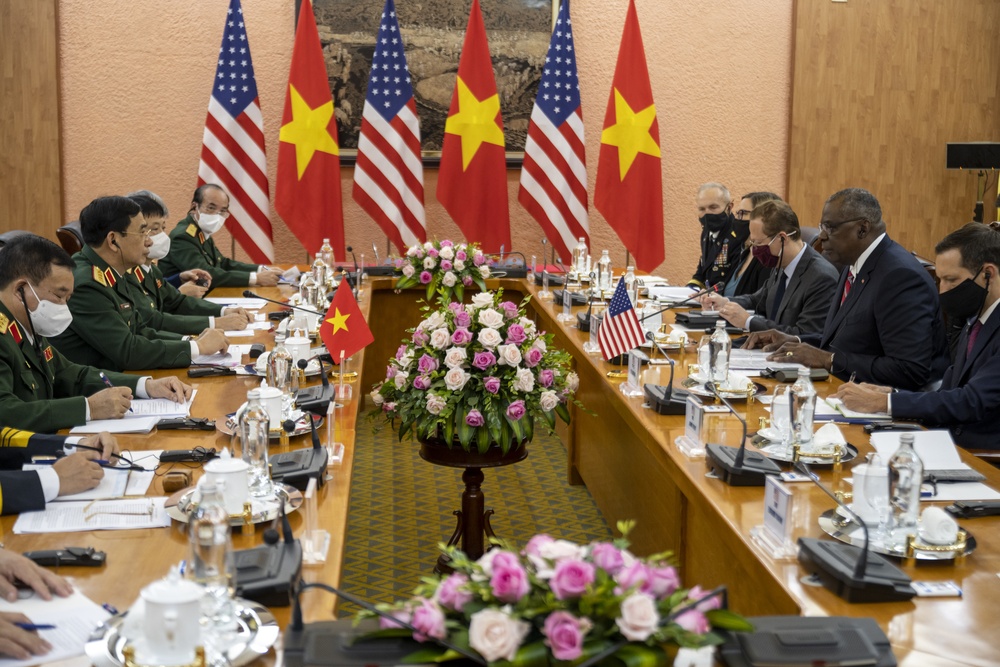 SECDEF visits counterparts in Hanoi, Vietnam