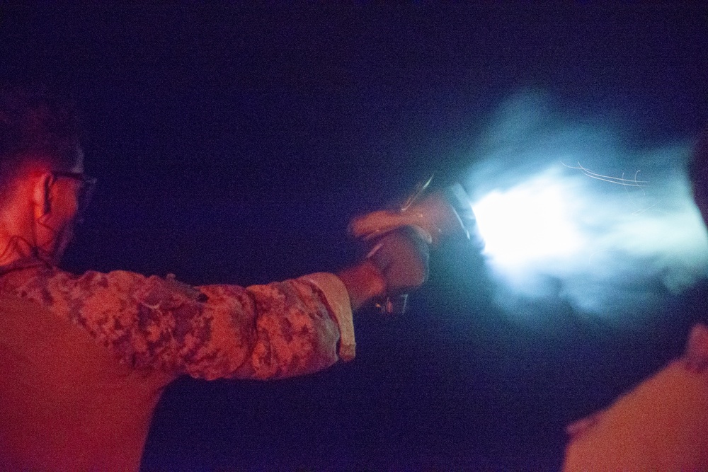 Gun flares and no cares