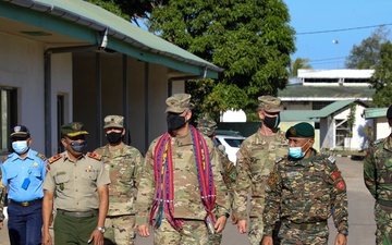 U.S. Army, Timor-Leste military kick off First Bilateral Exercise