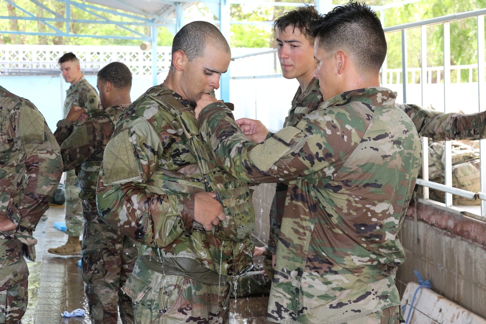 East Africa Response Force conducts water survival training