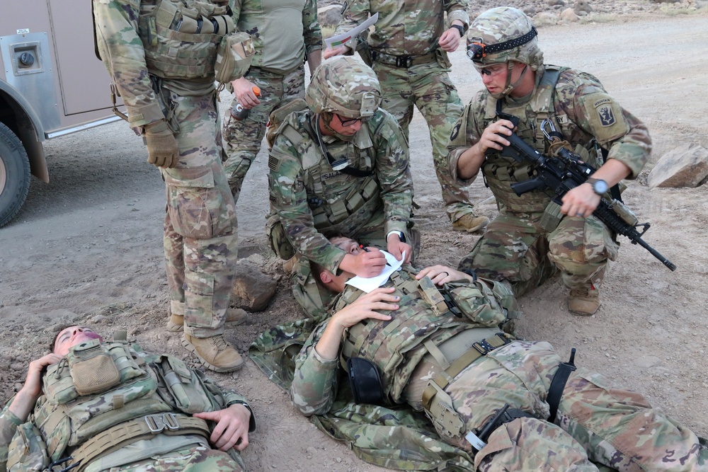 Task Force Iron Gray conducts mass casualty exercise in Djibouti