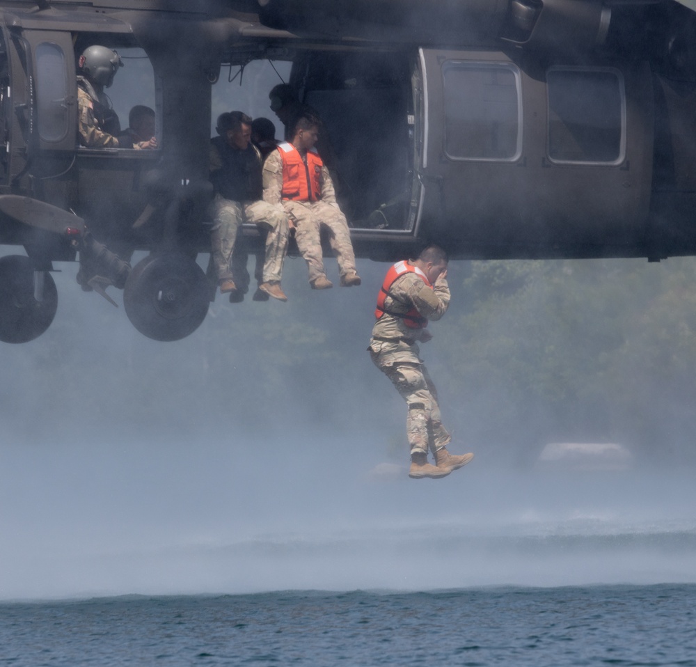 Helocast Training with Charlie Company 1-143rd Infantry