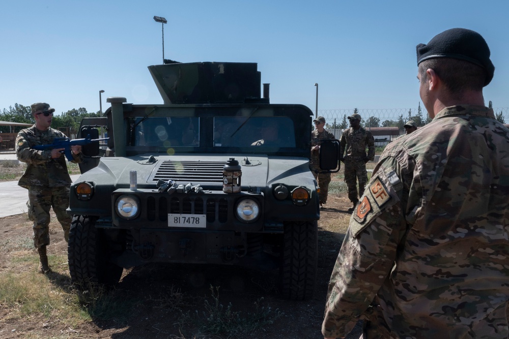 39th SFS and 39th CES team up to ensure combat readiness through convoy training