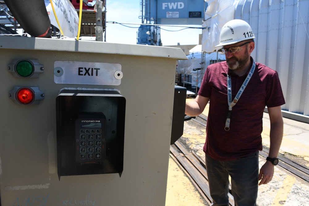 NNSY’s Ship Access System (SAS): Providing Real-Time Accountability during Emergency Events