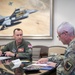 Brig. Gen. Keith MacDonald visits Tulsa Air National Guard Base