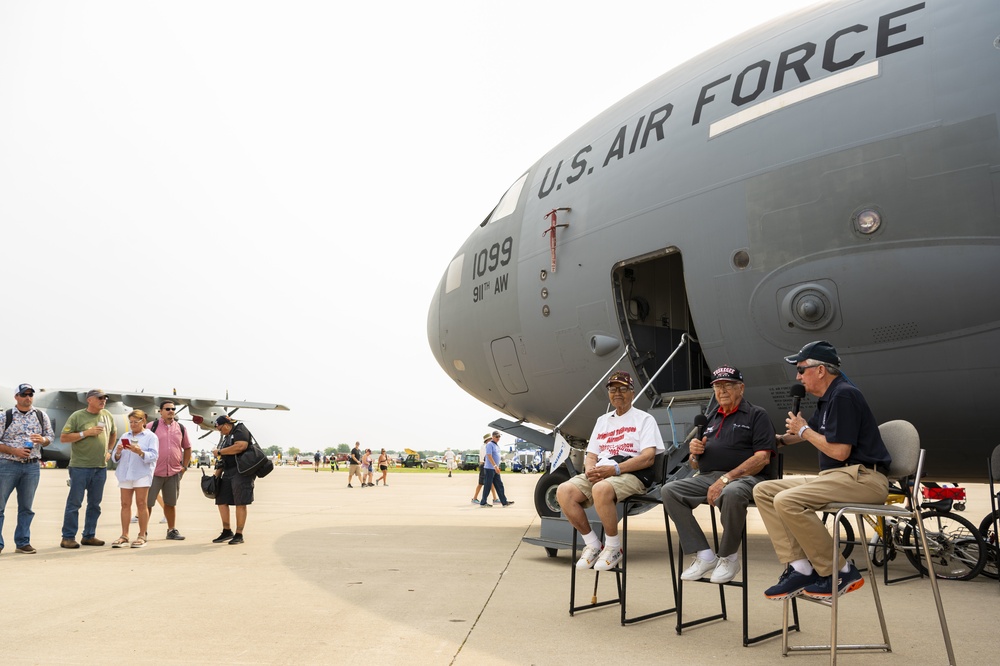 Tuskegee Airmen visit EAA AirVenture Oshkosh 21