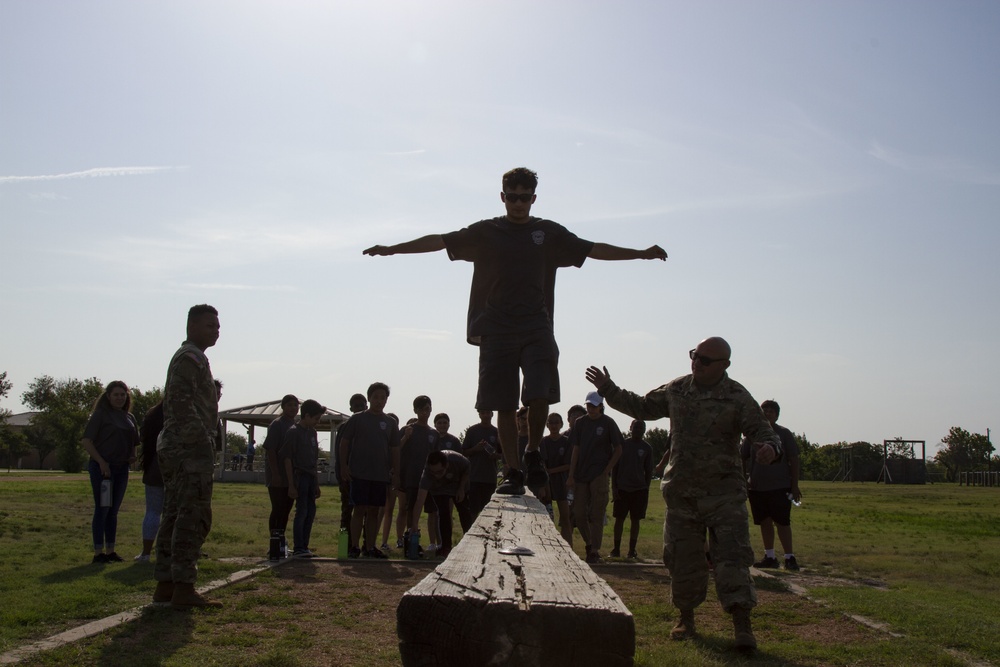 89th Military Police Brigade Hosts Austin Police Department Youth Camp at Fort Hood