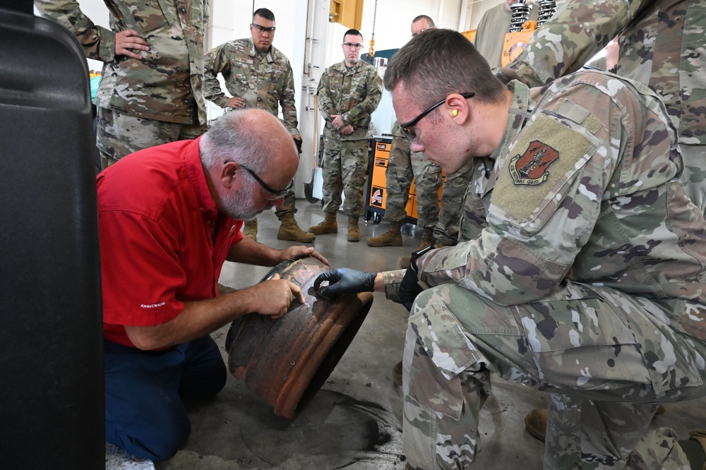 Advanced vehicle maintenance and repair training is being hosted by 119th Wing