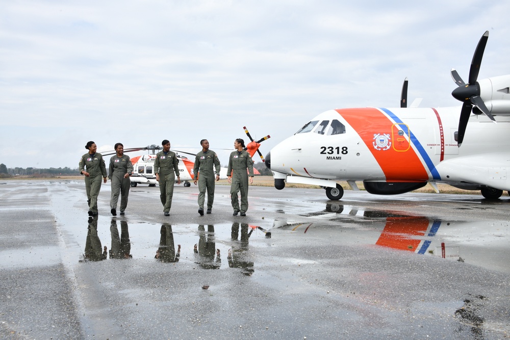&quot;Fab-5&quot; at the historic Tuskegee's Moton Field