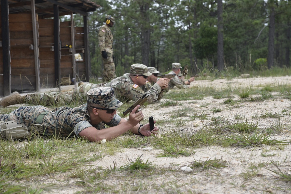 Building readiness: Joint service members qualify on M17