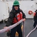 Coast Guard Cutter Healy moors in Alaska during Northwest Passage deployment