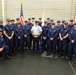 Coast Guard Cutter Healy crew celebrates member's retirement during Northwest Passage deployment