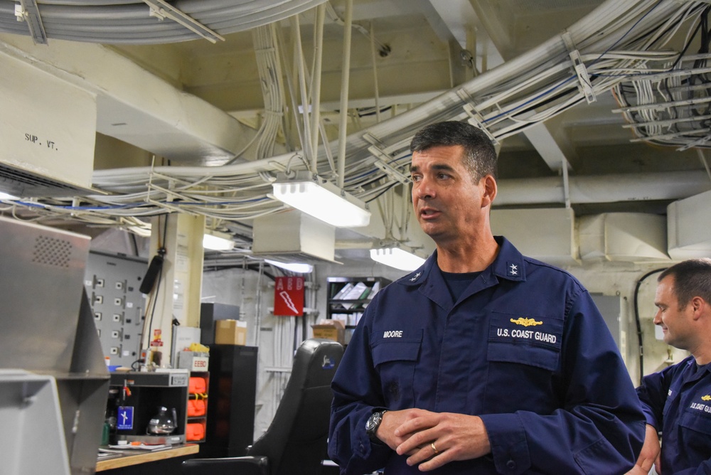 Coast Guard Cutter Healy first port call during Northwest Passage Deployment