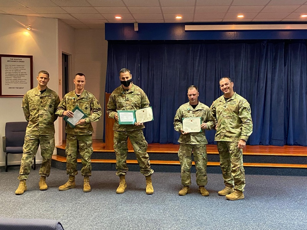 Noncommissioned Officer Academy Cadre recognized for service