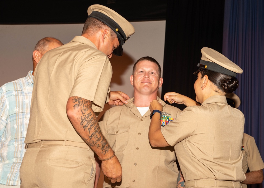 Chief promotion ceremony