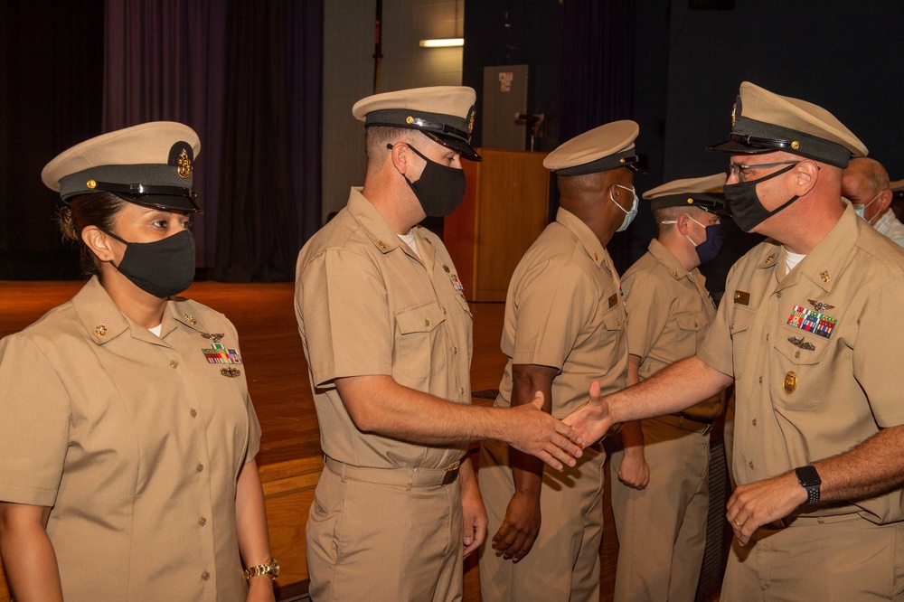 Chief promotion ceremony