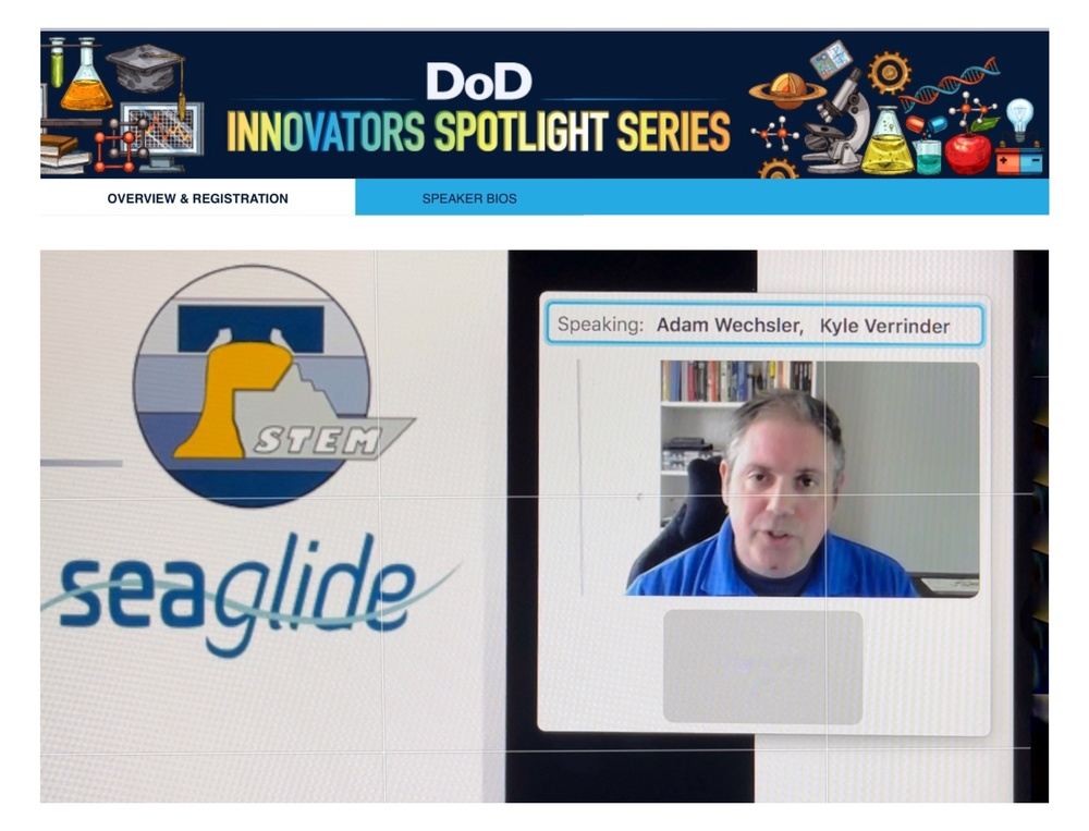 Making a Splash: NSWCPD’s SeaGlide Team featured on DoD Innovators Spotlight Series