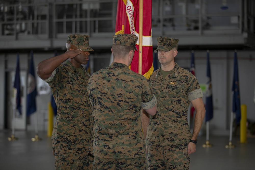 Lieutenant Colonel Vuolo Retirement and Change of Command