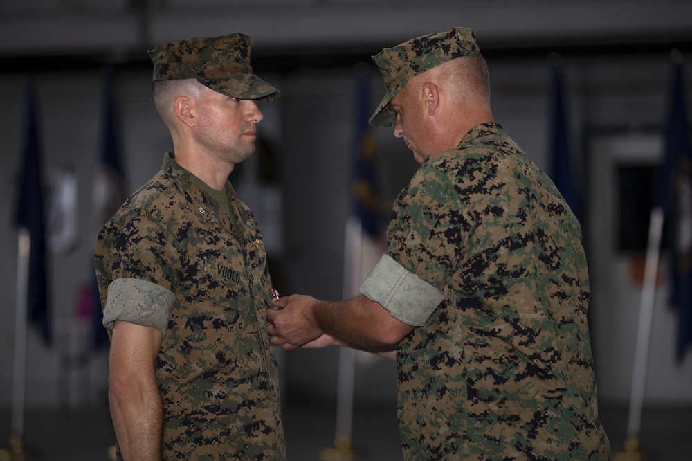 Lieutenant Colonel Vuolo Retirement and Change of Command