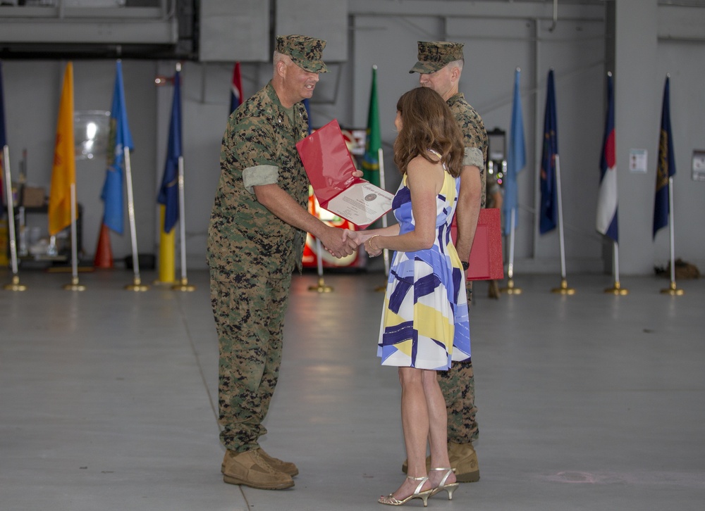 Lieutenant Colonel Vuolo Retirement and Change of Command