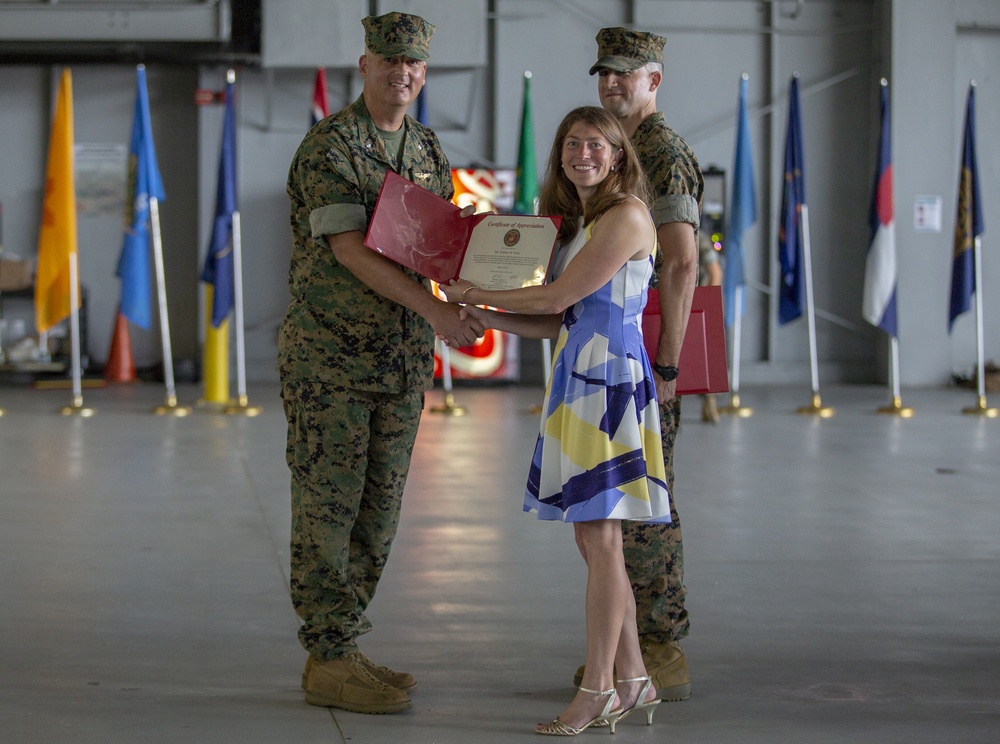 Lieutenant Colonel Vuolo Retirement and Change of Command