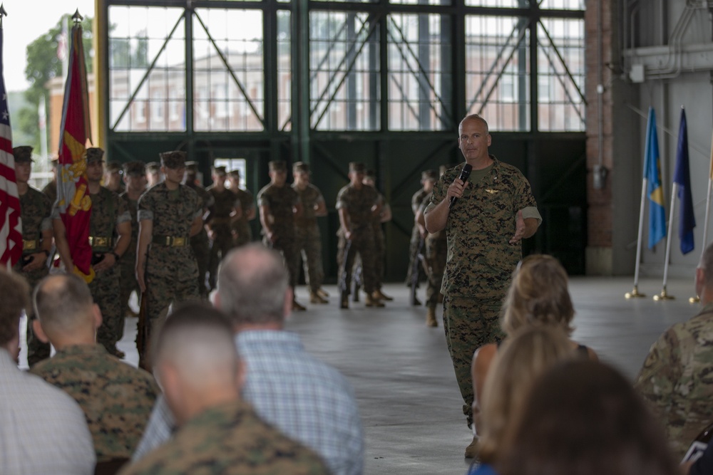 Lieutenant Colonel Vuolo Retirement and Change of Command