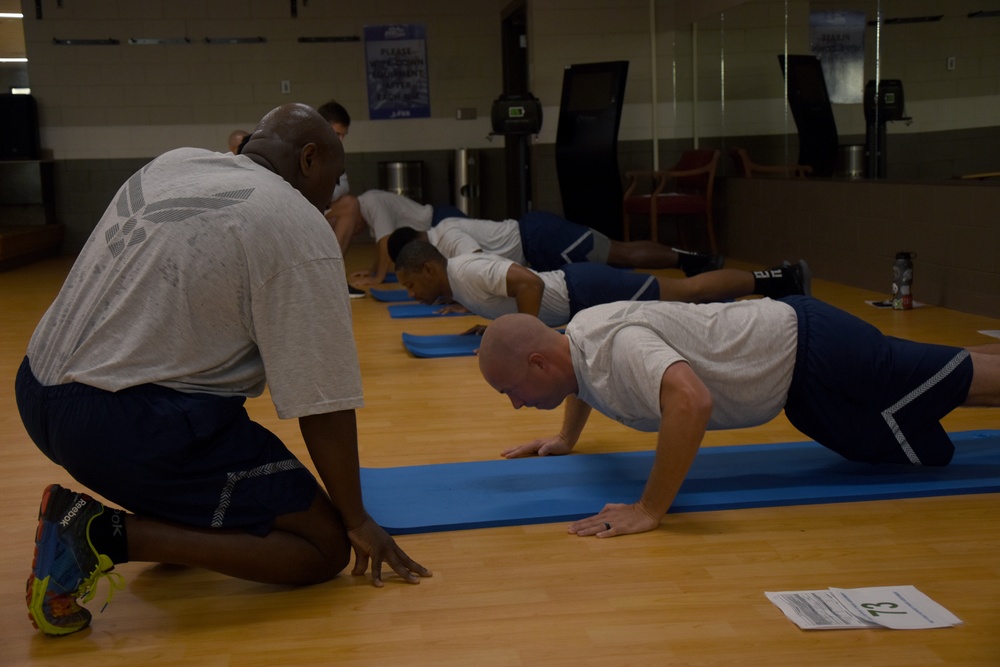 Fitness testing signifies a return to “normal” for Reserve Citizen Airmen