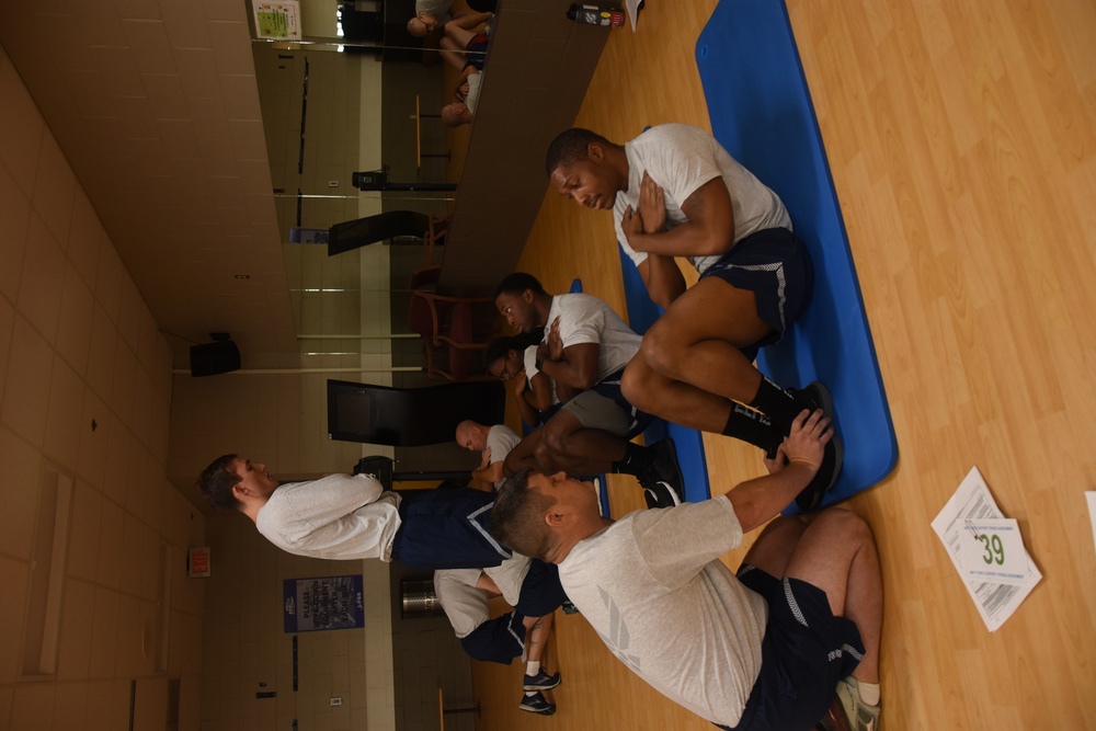 Fitness testing signifies a return to “normal” for Reserve Citizen Airmen