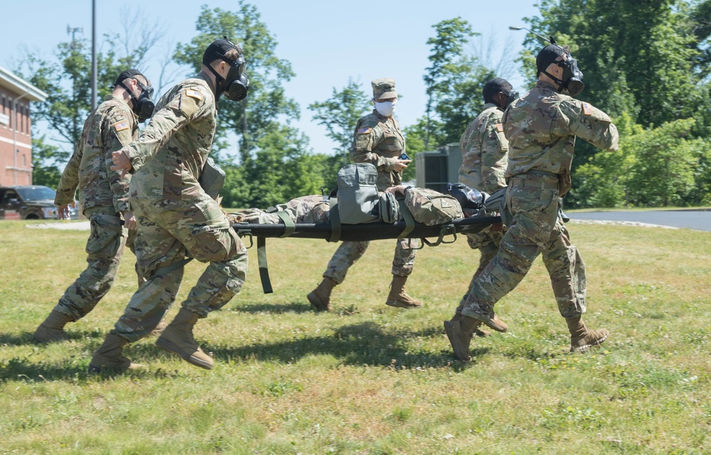 141st Medical Company, 118th Medical Battalion Health Care Specialists conduct training