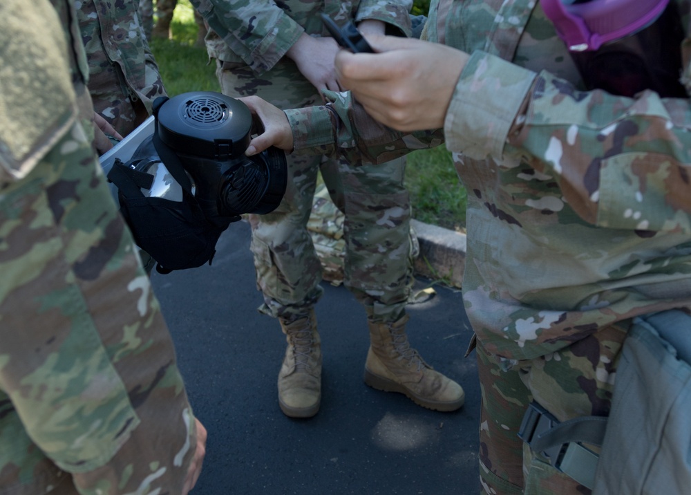 141st Medical Company, 118th Medical Battalion Health Care Specialists conduct training