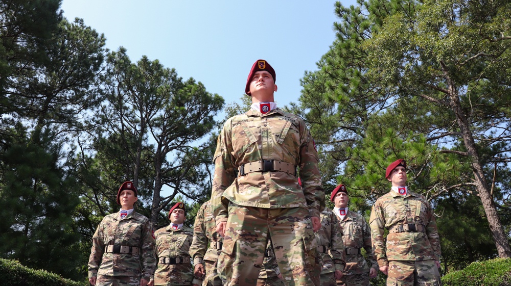 82nd Airborne Division Retirement Ceremony