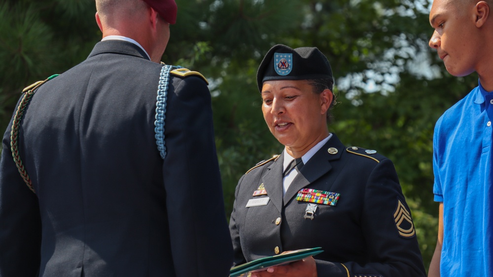 82nd Airborne Division Retirement Ceremony