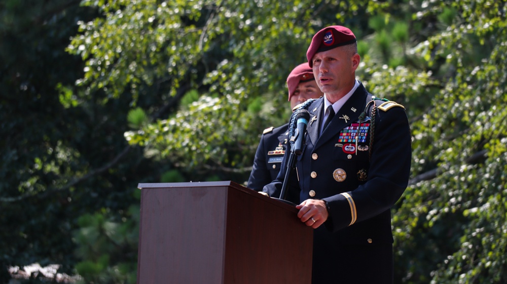 82nd Airborne Division Retirement Ceremony