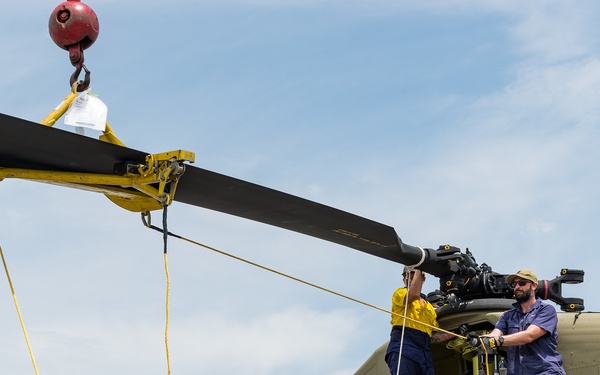 U.S. Air Force delivers helicopters, bolsters Australian alliance