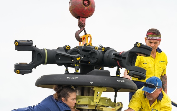 U.S. Air Force delivers helicopters, bolsters Australian alliance