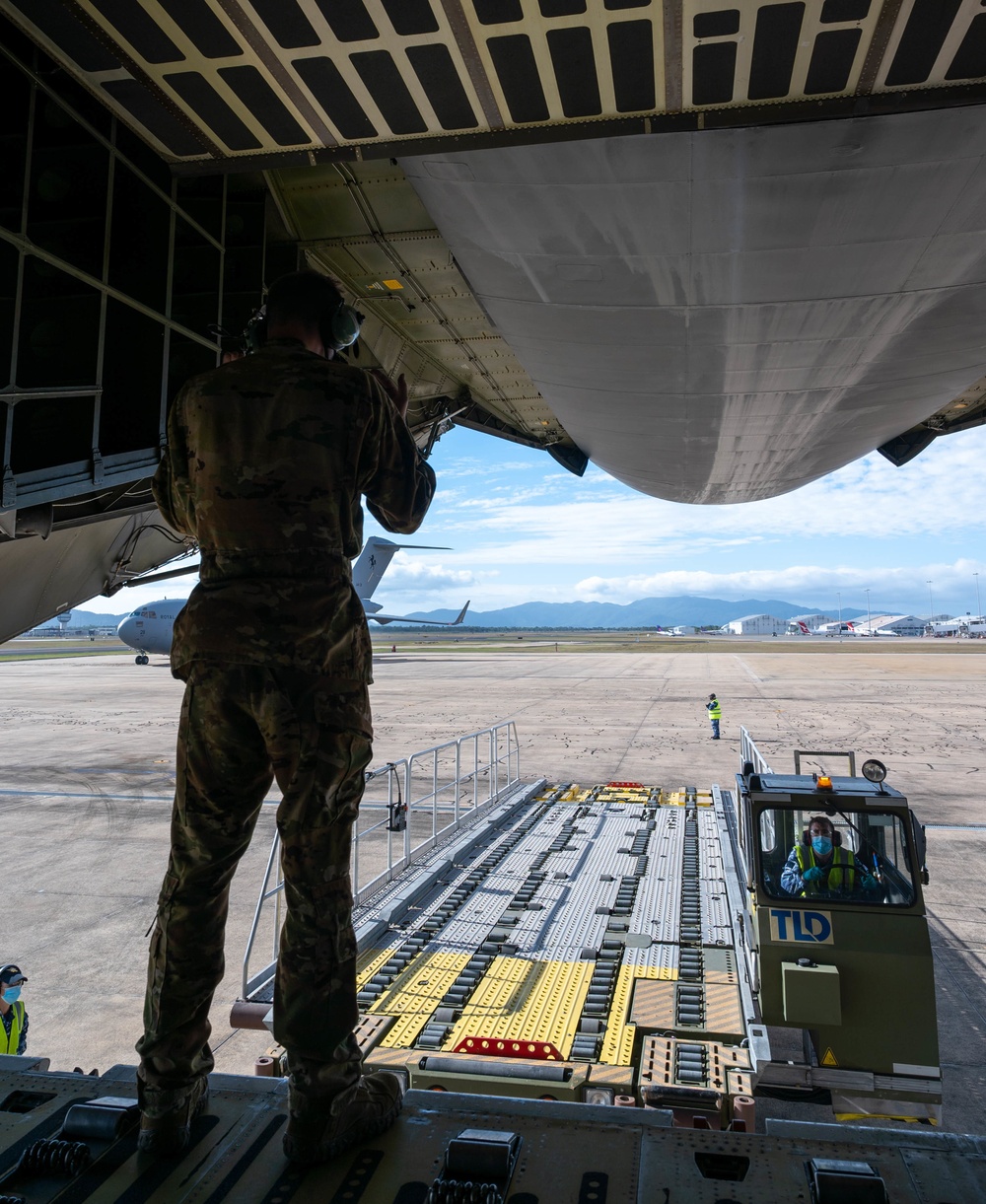 U.S. Air Force delivers helicopters, bolsters Australian alliance