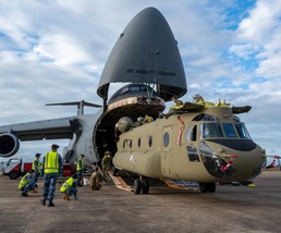 U.S. Air Force delivers helicopters, bolsters Australian alliance