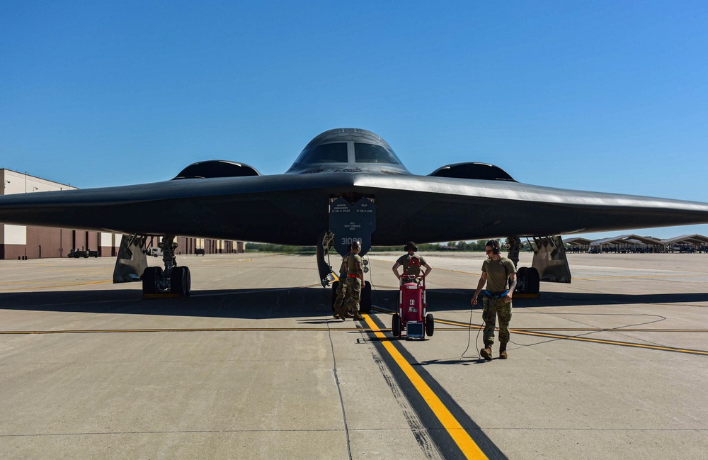 It only takes blood, sweat, tears: First female crew chief to fly in B-2 Spirit