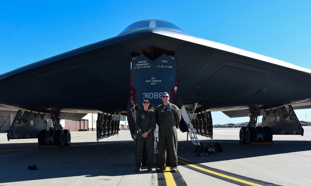 It only takes blood, sweat, tears: First female crew chief to fly in B-2 Spirit