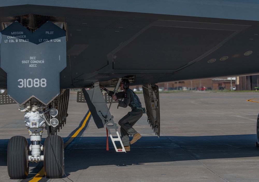 It only takes blood, sweat, tears: First female crew chief to fly in B-2 Spirit