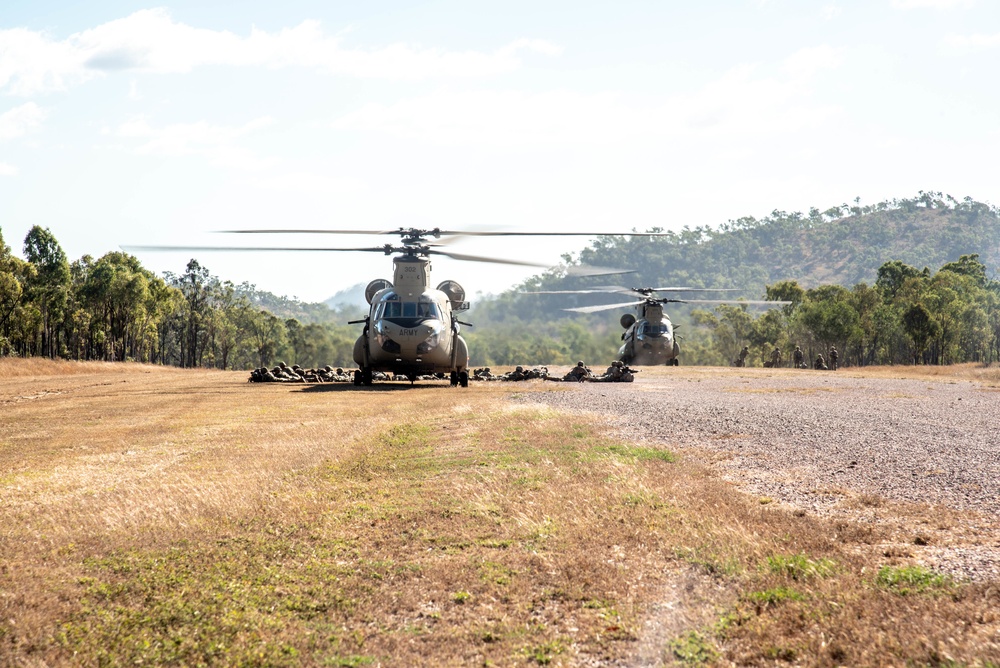 Talisman Sabre 21 US Army Landing