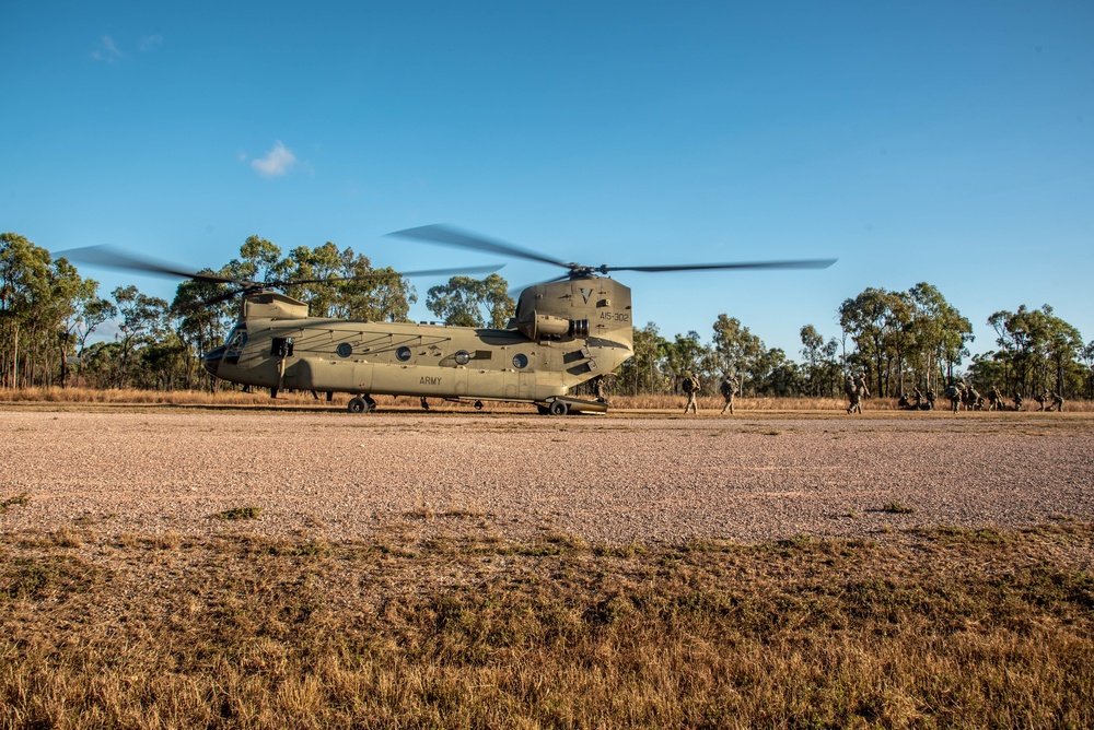 Talisman Sabre 21 US Army Landing