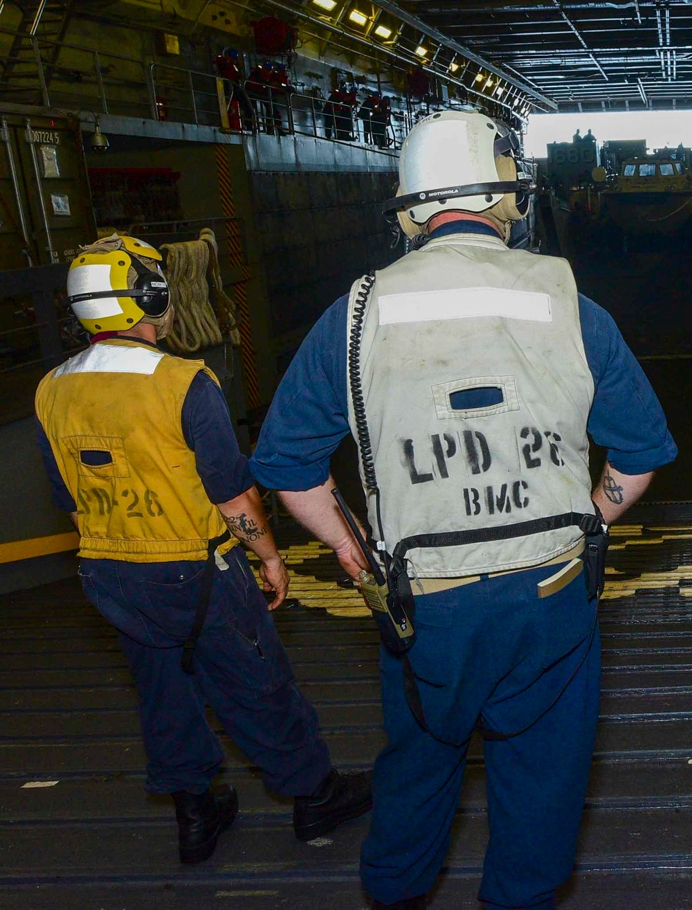 USS John P. Murtha (LPD 26) Well Deck Ops
