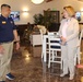 Mrs. Linda Gilday Tours Naval Base Guam USO