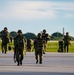 Airborne personnel  descend on Guam during Exercise Forager 21