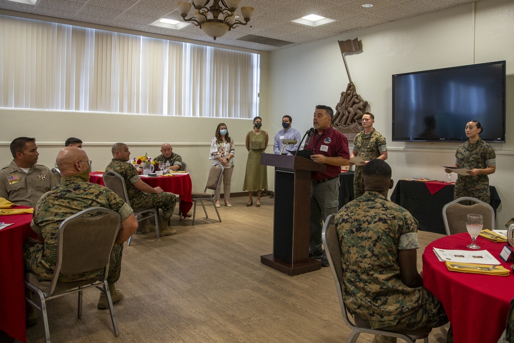 Armed Services YMCA Twentynine Palms hosts event to honor servicemembers of the quarter
