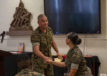 Armed Services YMCA Twentynine Palms hosts event to honor servicemembers of the quarter