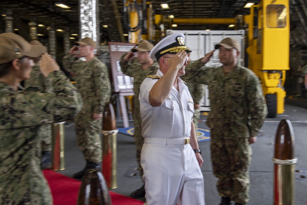 Chief of Naval Operations (CNO) Visits USS Charleston (LCS 18)