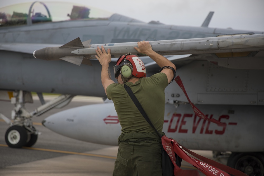 VMFA-232 Take Flight during Pacific Iron 2021